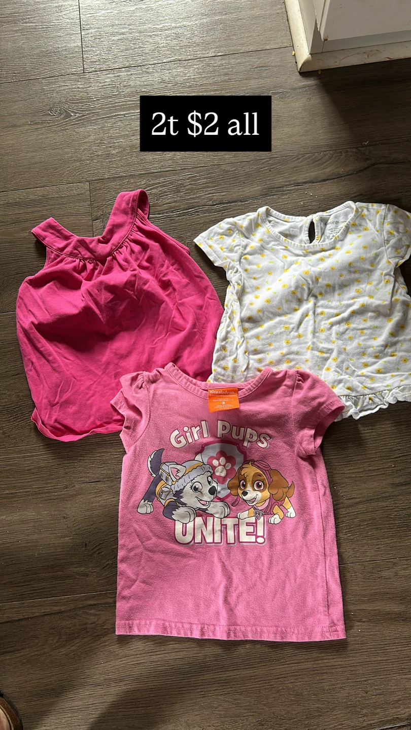Toddler girl tops