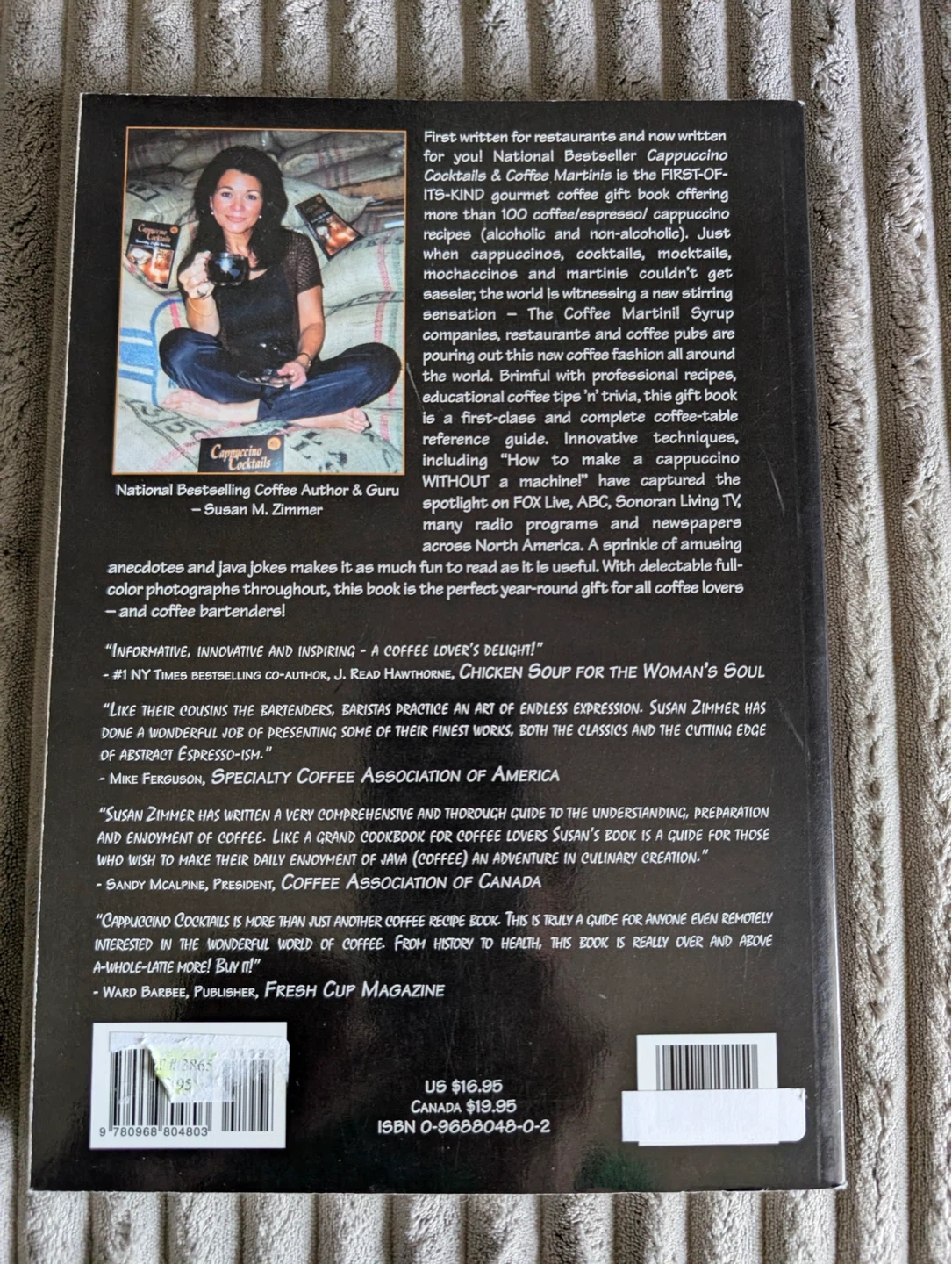 Cappuccino Cocktails & Coffee Martinis Book by Susan M. Zimmer - photo 2