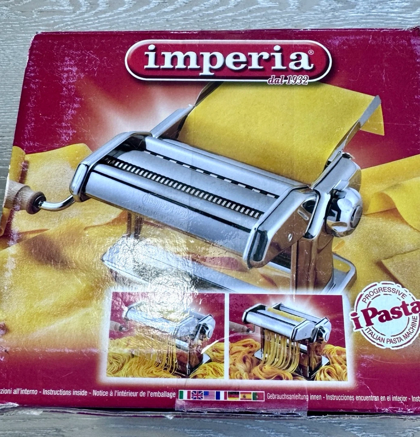 Imperia Italian Pasta Maker w/ Box & Attachments - photo 5