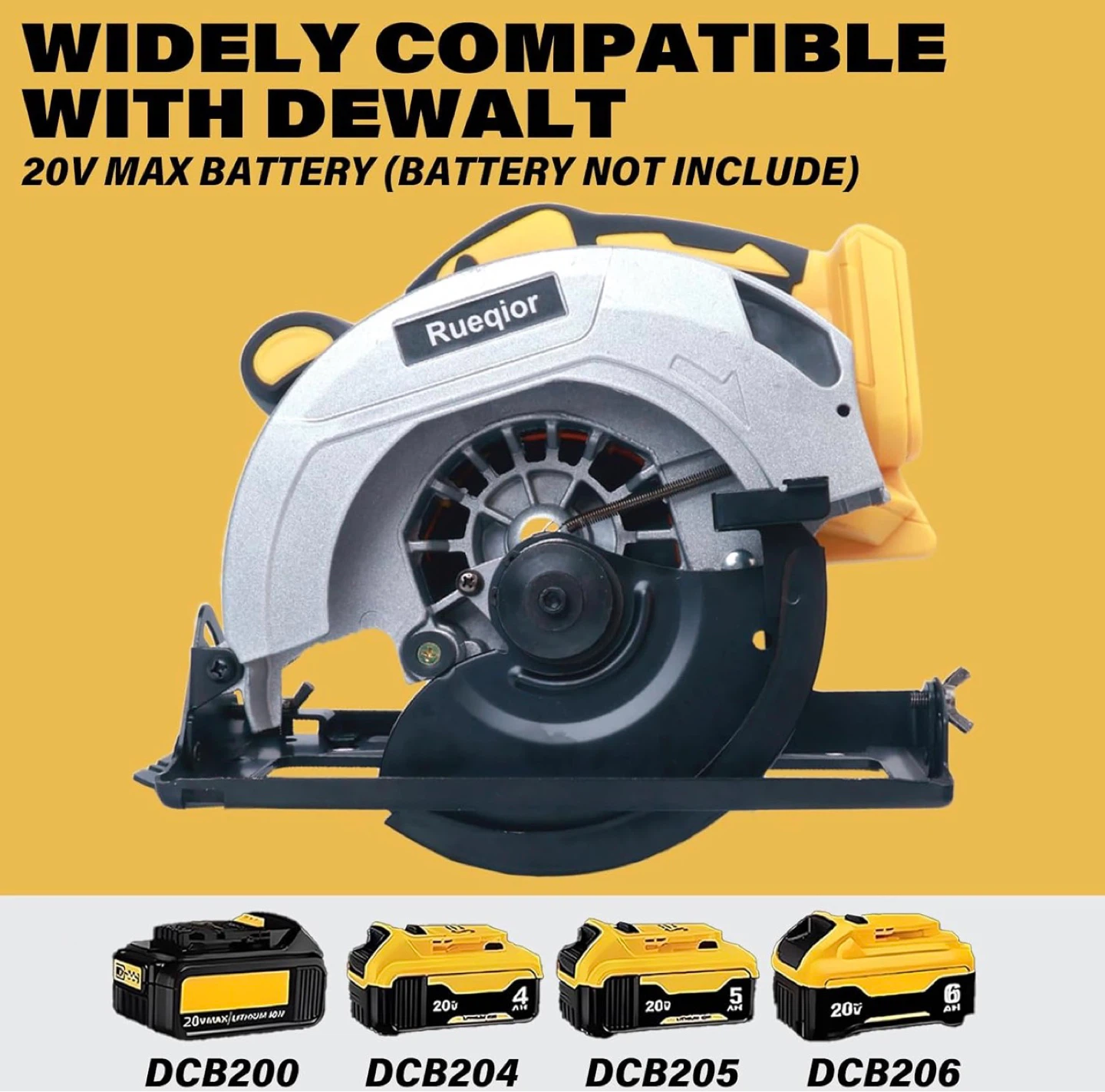 Rueqior Cordless Circular Saw 7-1/4 Inch - photo 5