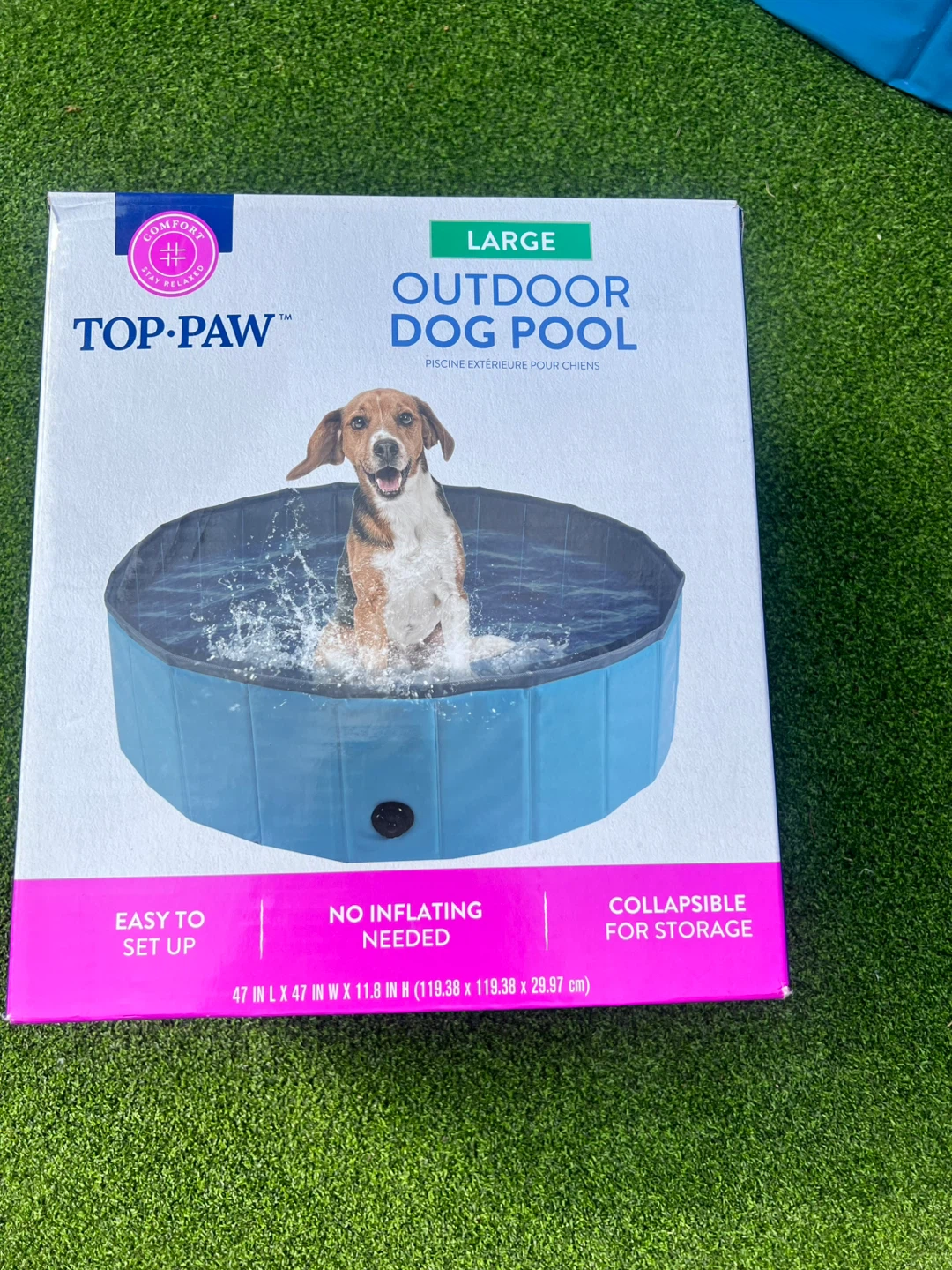 Top Paw Large Outdoor Dog Pool - photo 2