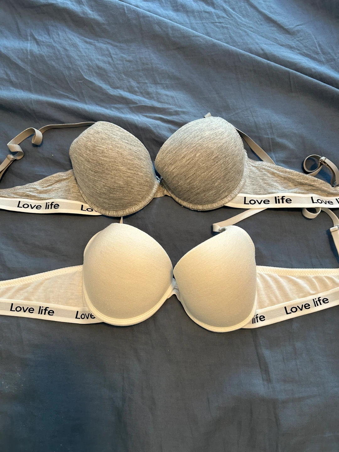 White and Grey, Push-up bras