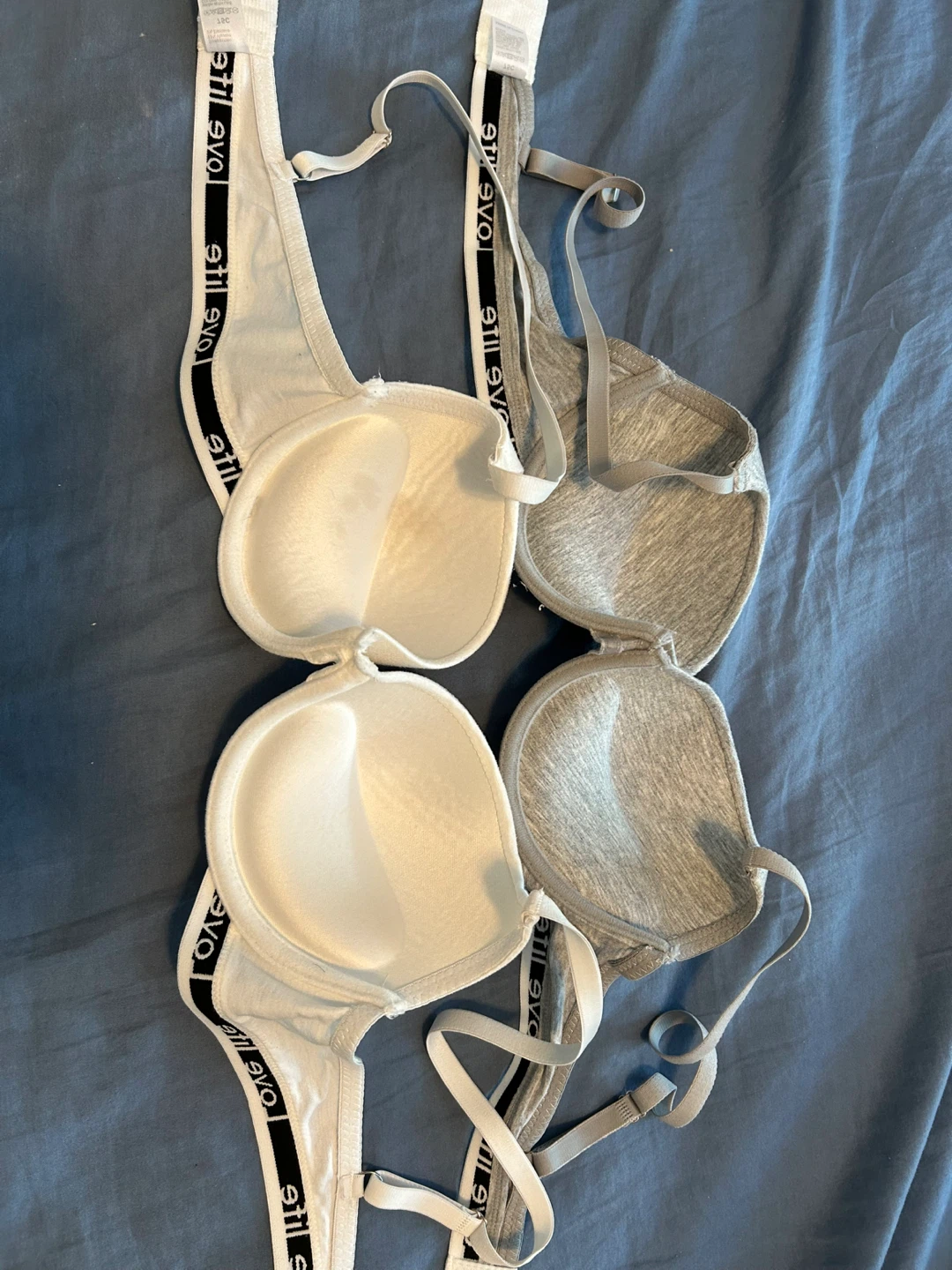 White and Grey, Push-up bras - photo 3