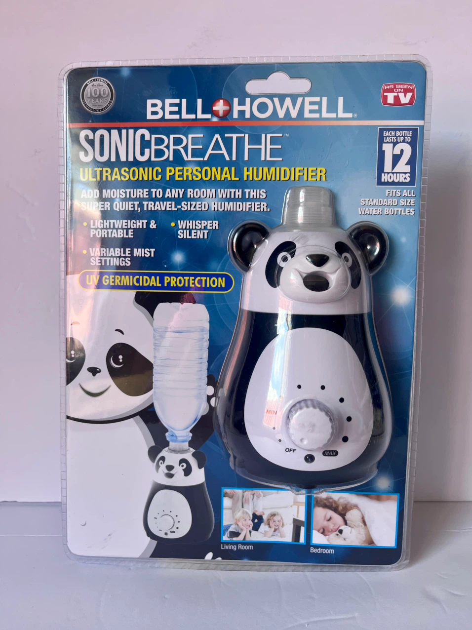 Bell+Howell SonicBreathe Ultrasonic Personal Humidifier