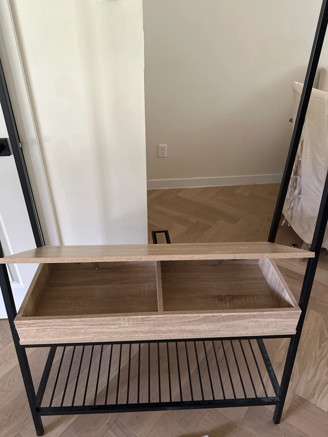 Hall Tree with Hooks and Storage Bench - photo 3