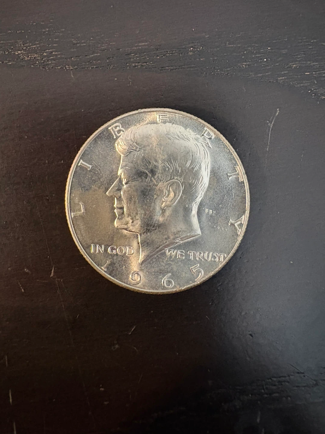 1965 Kennedy Half Dollar Coin - photo 2