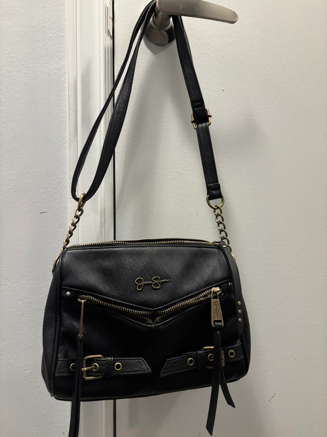 Jessica Simpson Black Shoulder Bag