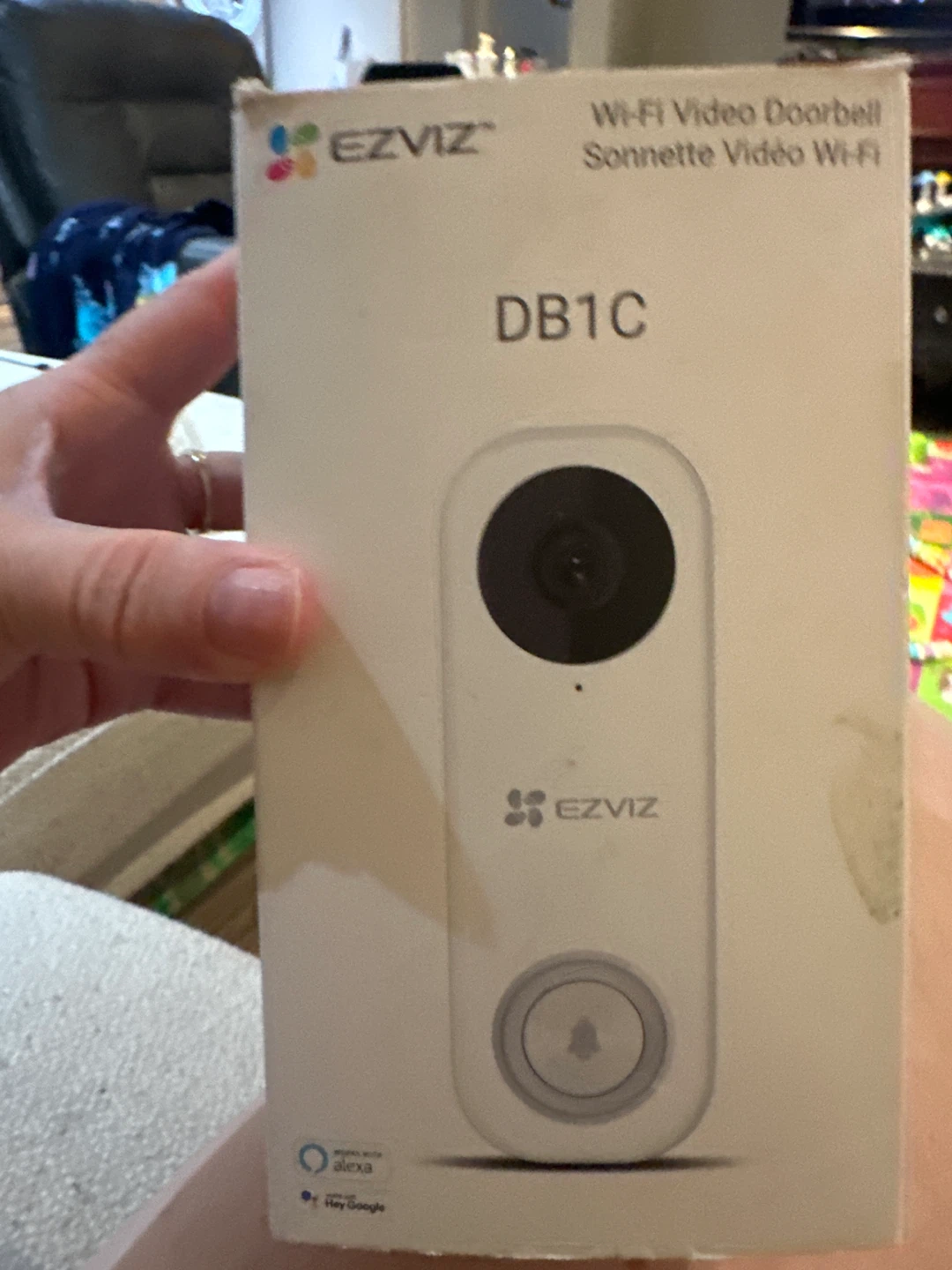 EZVIZ DB1C Wi-Fi Video Doorbell - photo 2