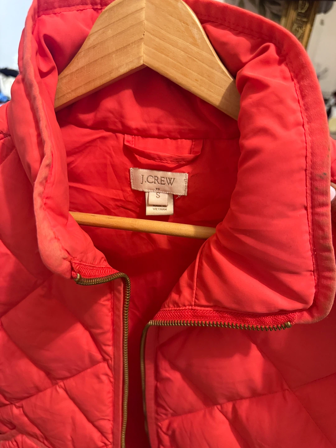 J. Crew Quilted Vest Size S - photo 3