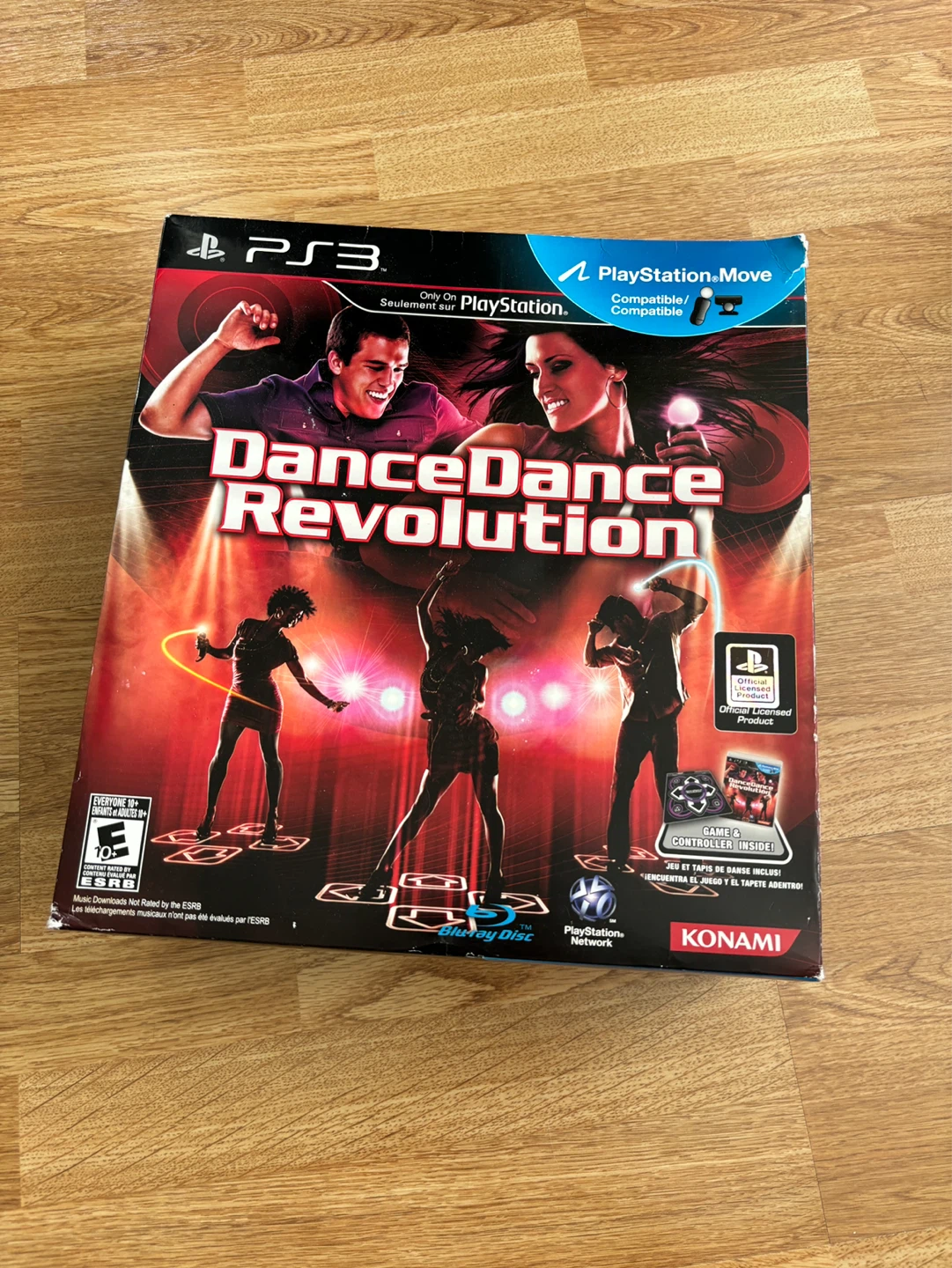 Dance Dance Revolution Mat + Game - PS3