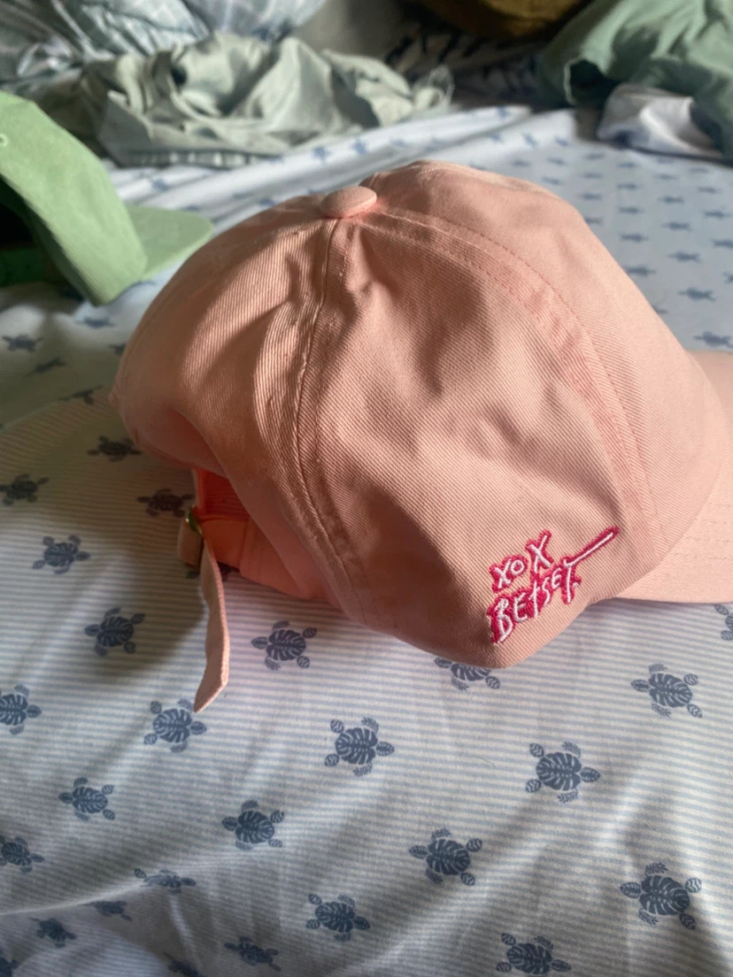 Betsey Johnson Pink Baseball Cap - photo 2