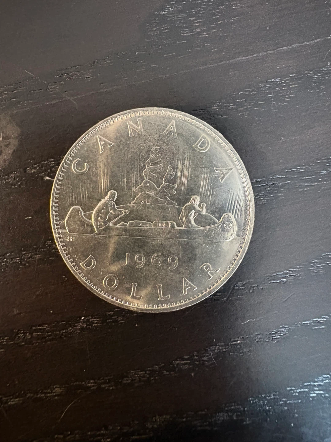 1969 Canadian Dollar Coin