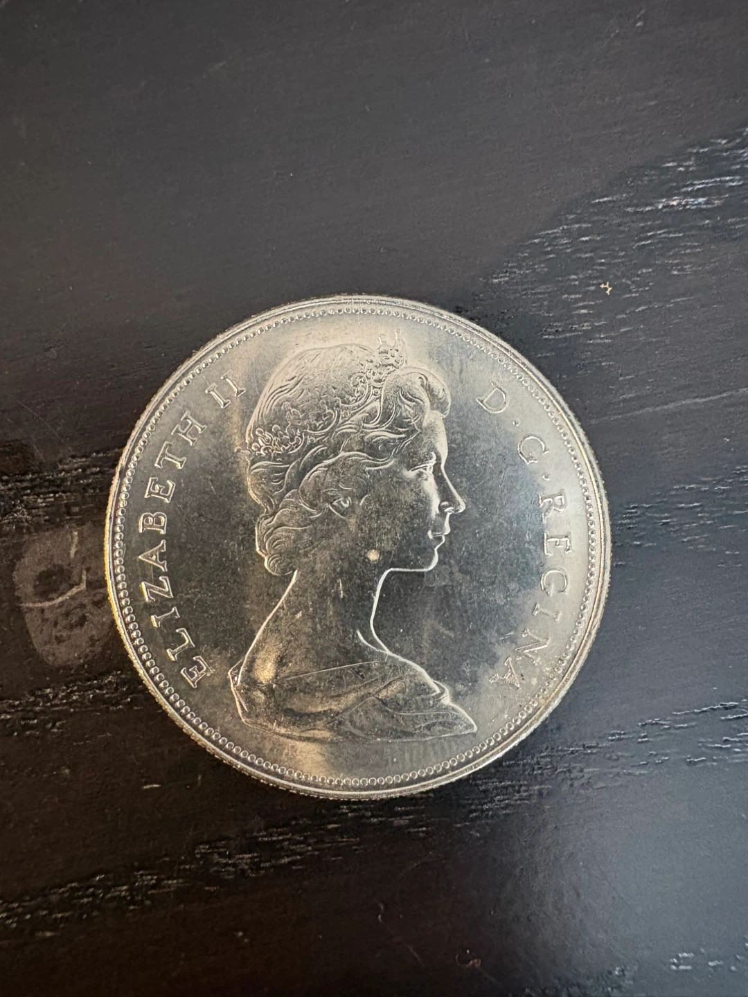 1969 Canadian Dollar Coin - photo 2