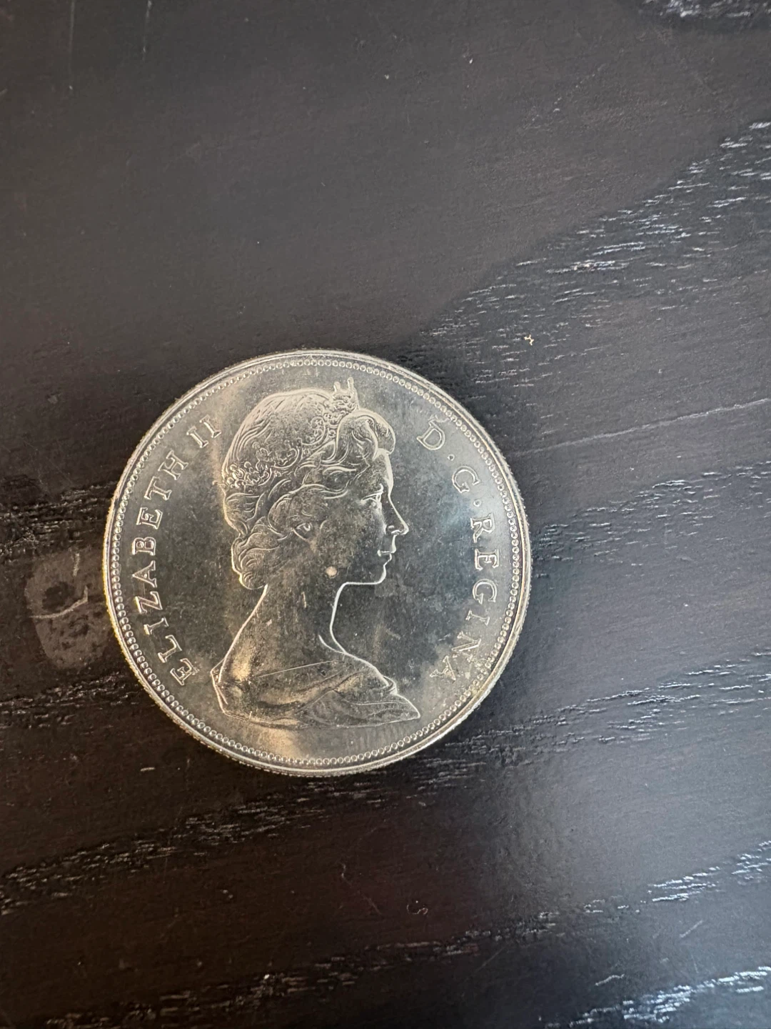 1969 Canadian Dollar Coin - photo 4