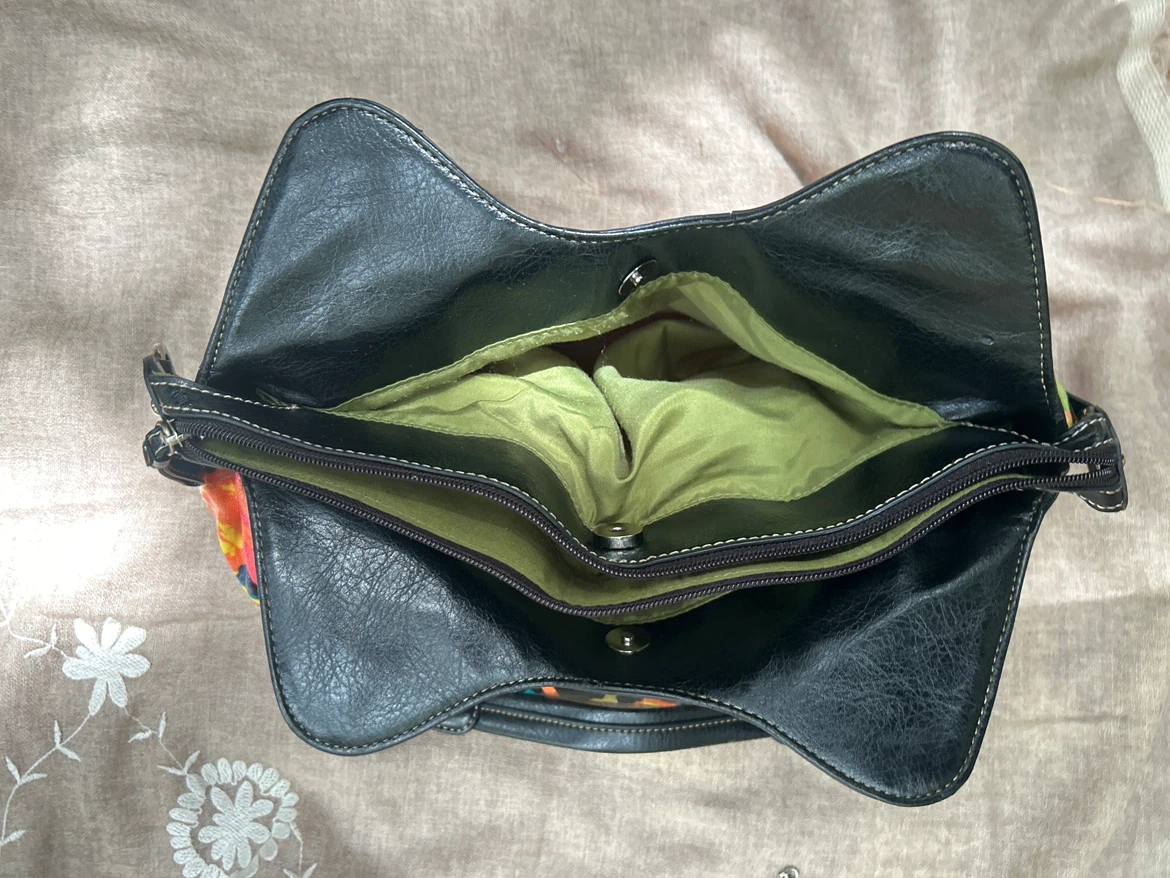 Floral Print Shoulder Bag - photo 4
