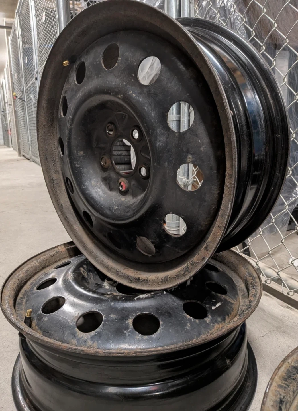 Set of 4 Steel Rims