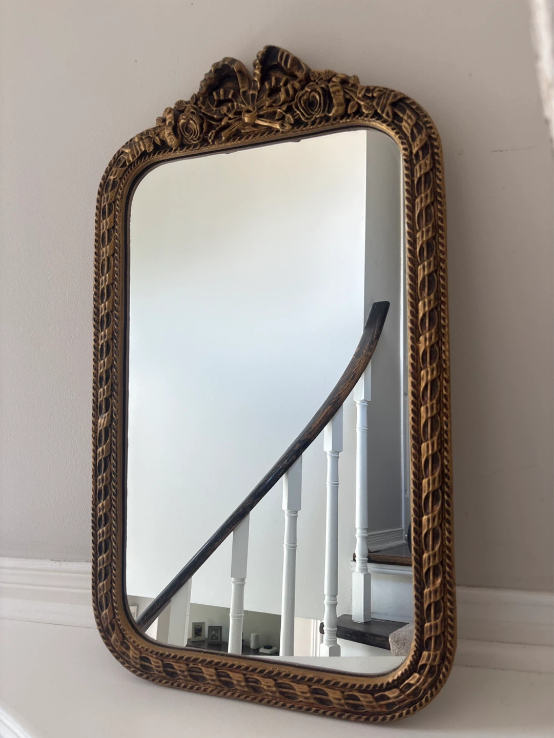 Vintage :Ornate Gold Mirror - photo 5