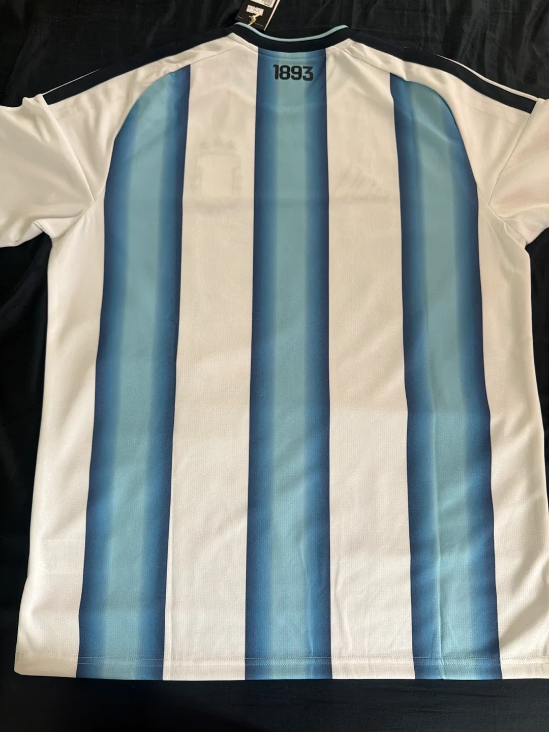 Authentic Adidas Argentina AFA Soccer Jersey - White/Blue - photo 3