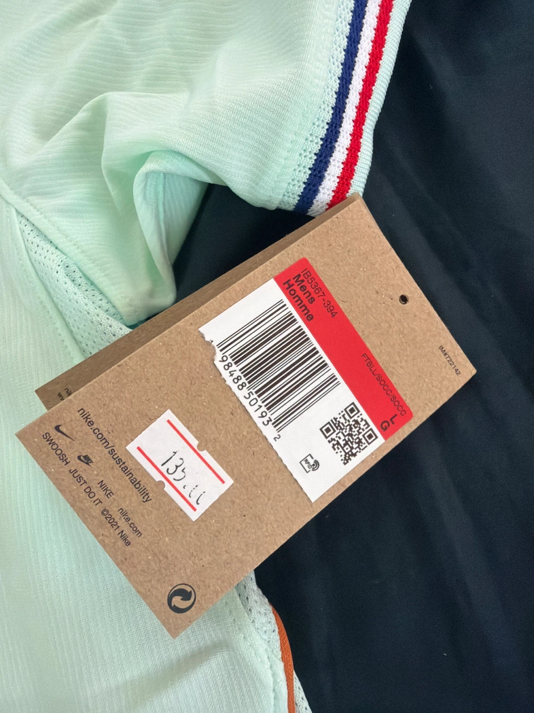 Authentic Nike France Jersey - Men's Size L - photo 2