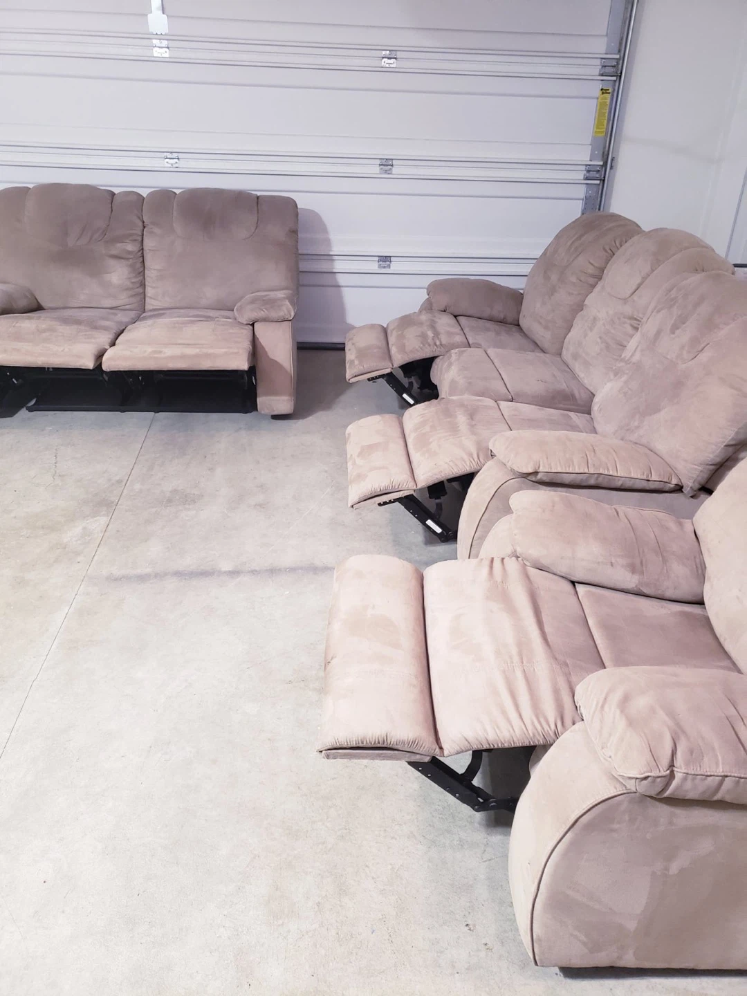 Reclining Sofa and Loveseat Set ( Delivery Available ) - photo 5