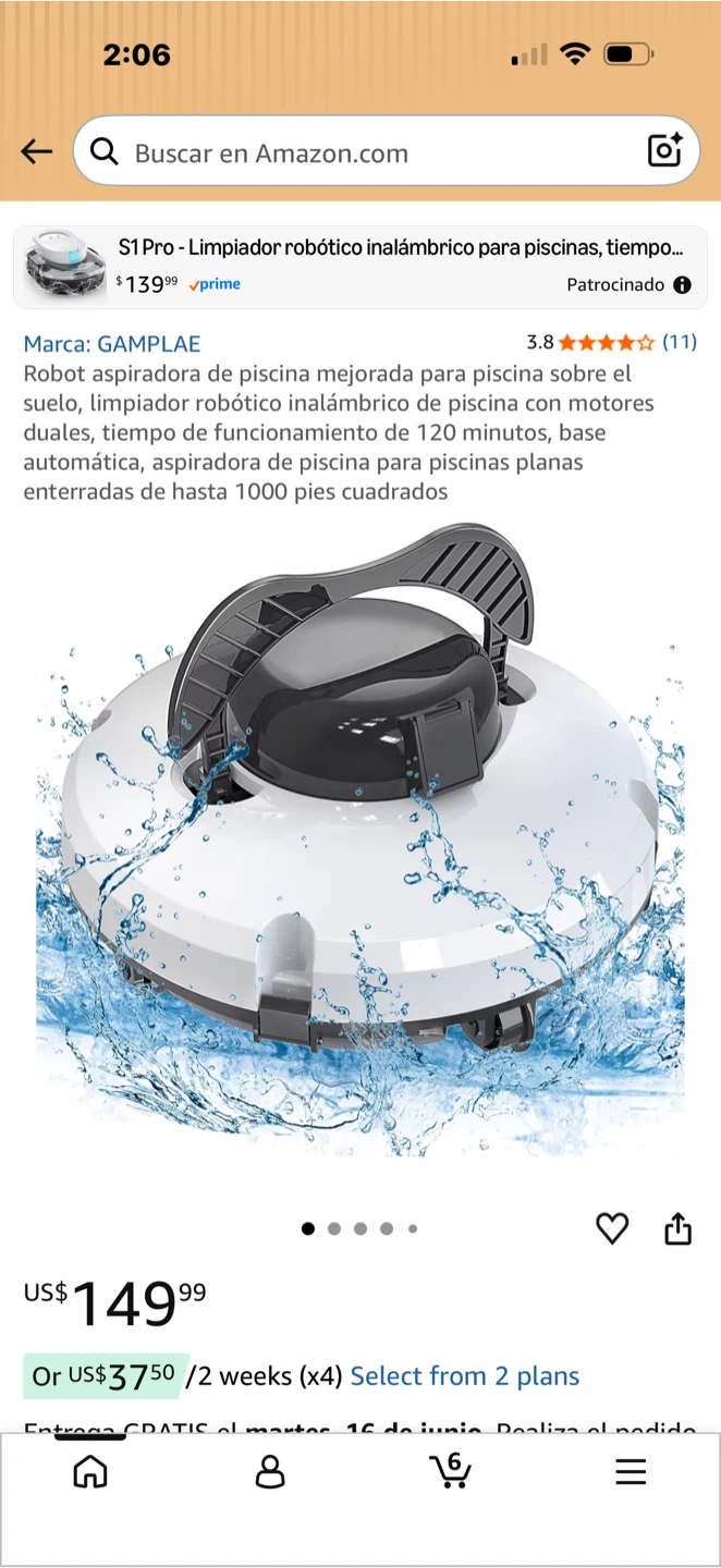 GAMPLAE S1 Pro Robot Pool Cleaner - photo 2
