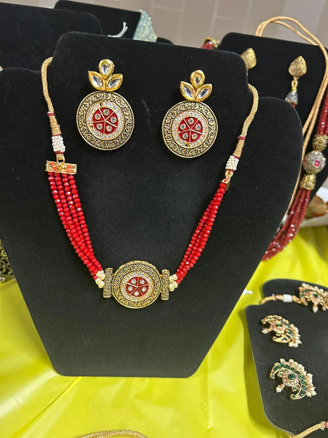 Indian Jewellery Set - Necklace and Earrings - photo 5