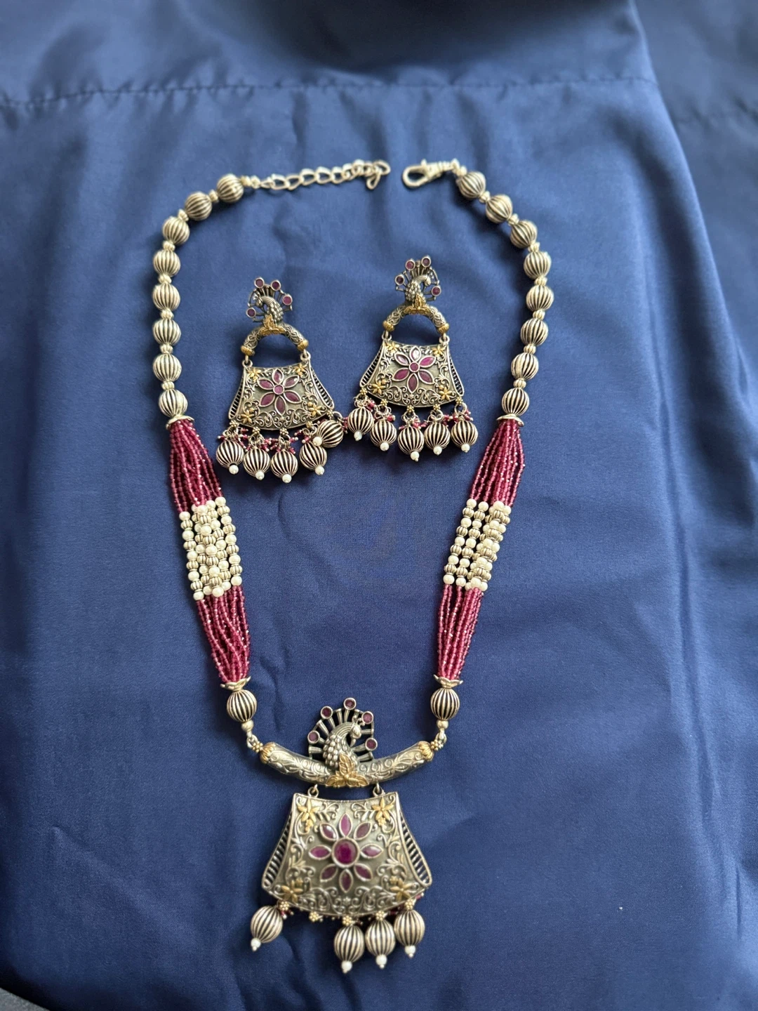 Indian Jewellery Set - Necklace and Earrings - photo 4