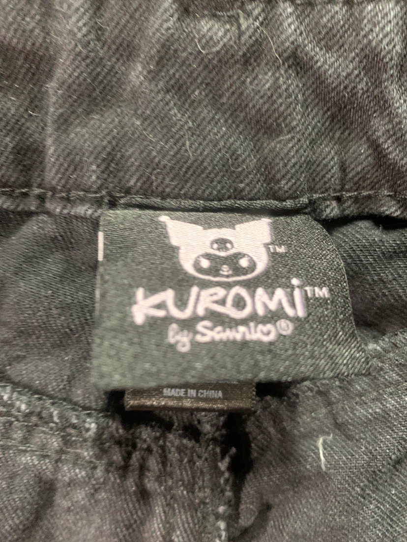 Kuromi  Wide Leg Jean shorts (Jorts) - photo 3