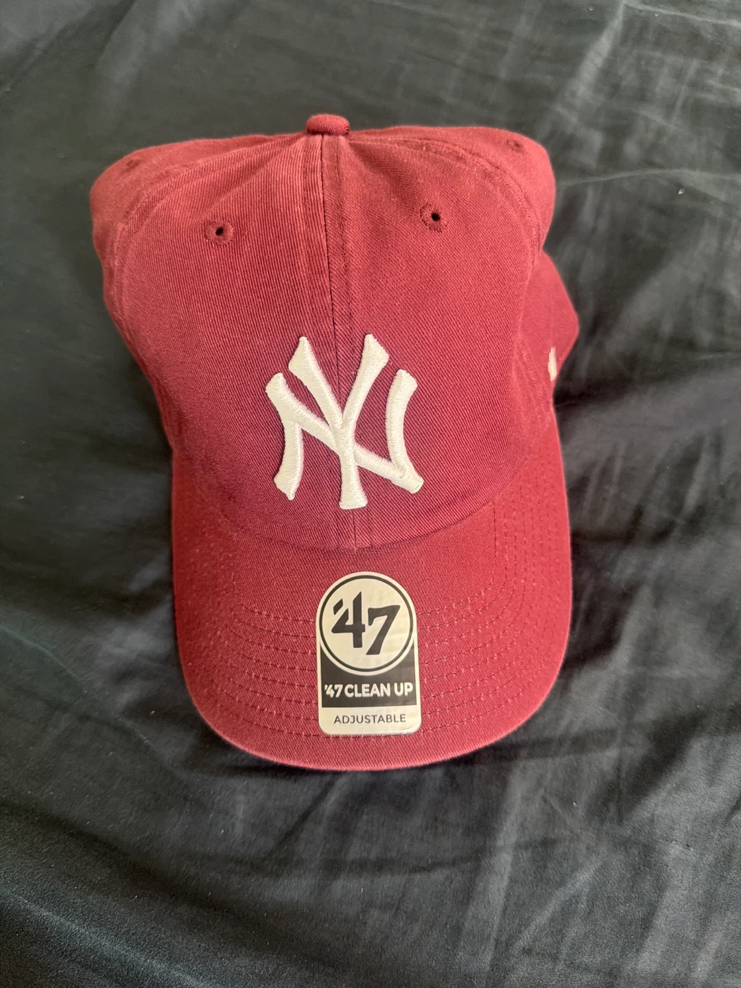 47 Brand New York Yankees Baseball Cap - Maroon
