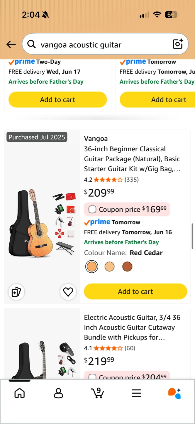 Vangoa 36-inch Beginner Classical Guitar Kit - photo 3
