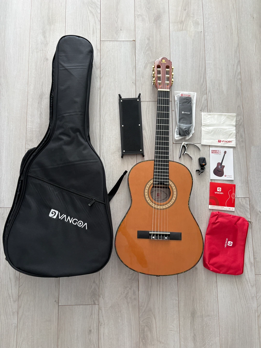 Vangoa 36-inch Beginner Classical Guitar Kit