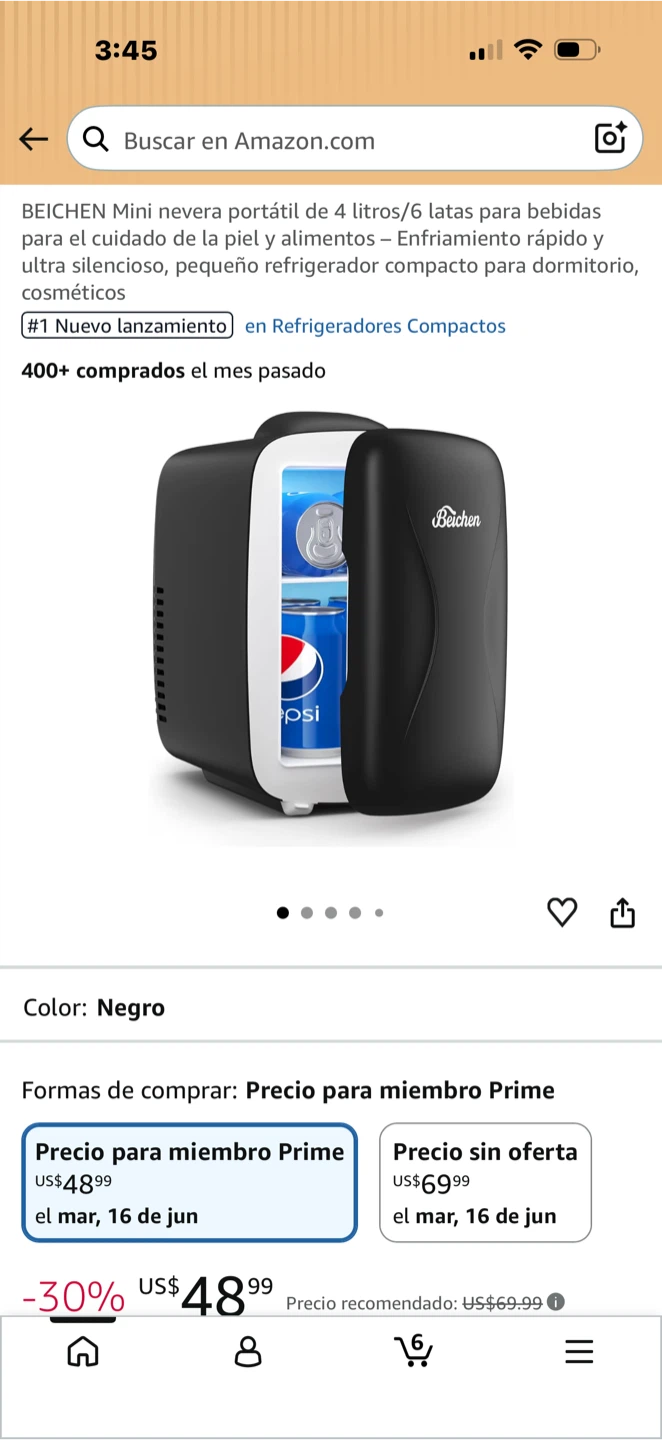 BEICHEN Mini Portable Refrigerator