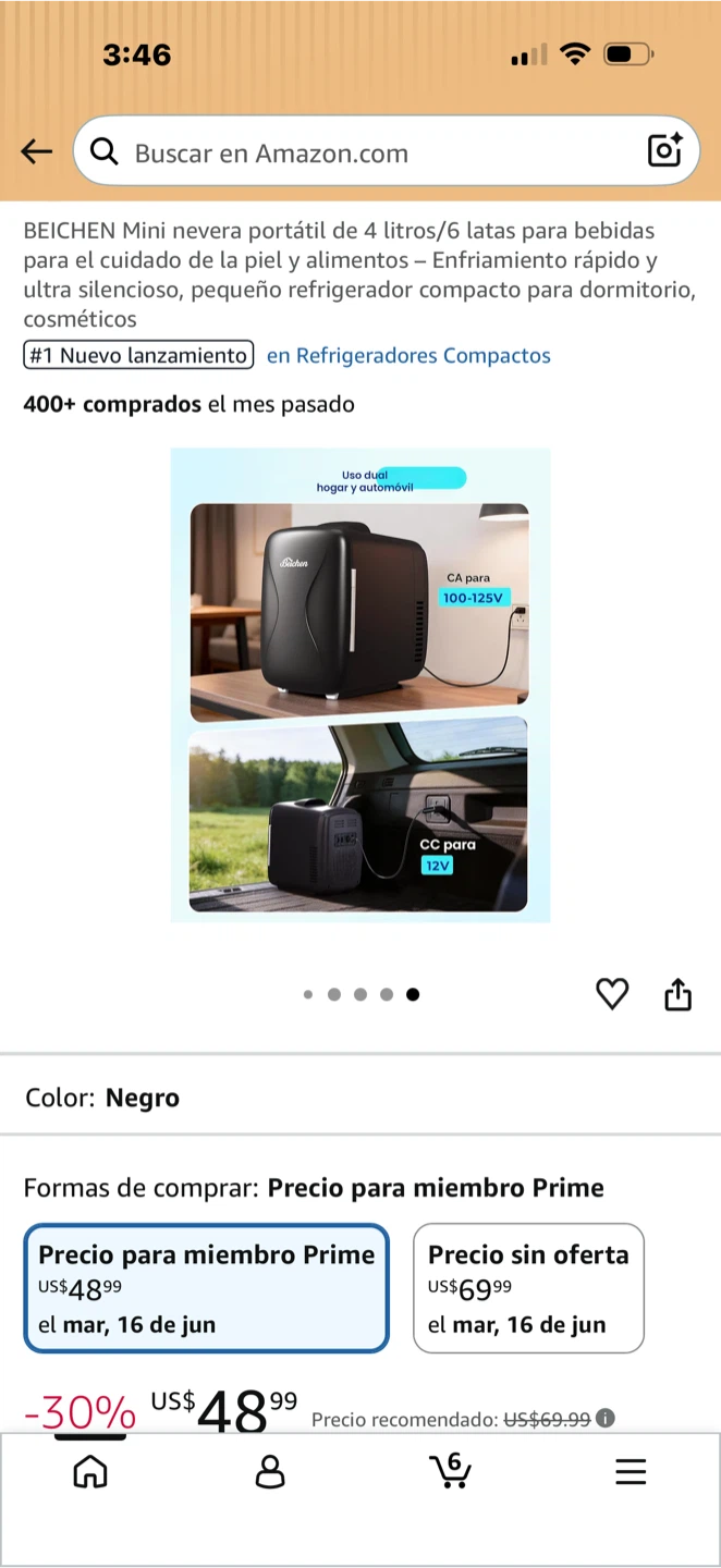 BEICHEN Mini Portable Refrigerator - photo 4
