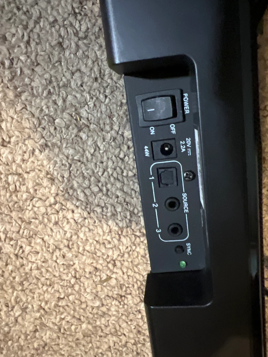 Polk Audio Soundbar with Subwoofer and Remote - photo 2