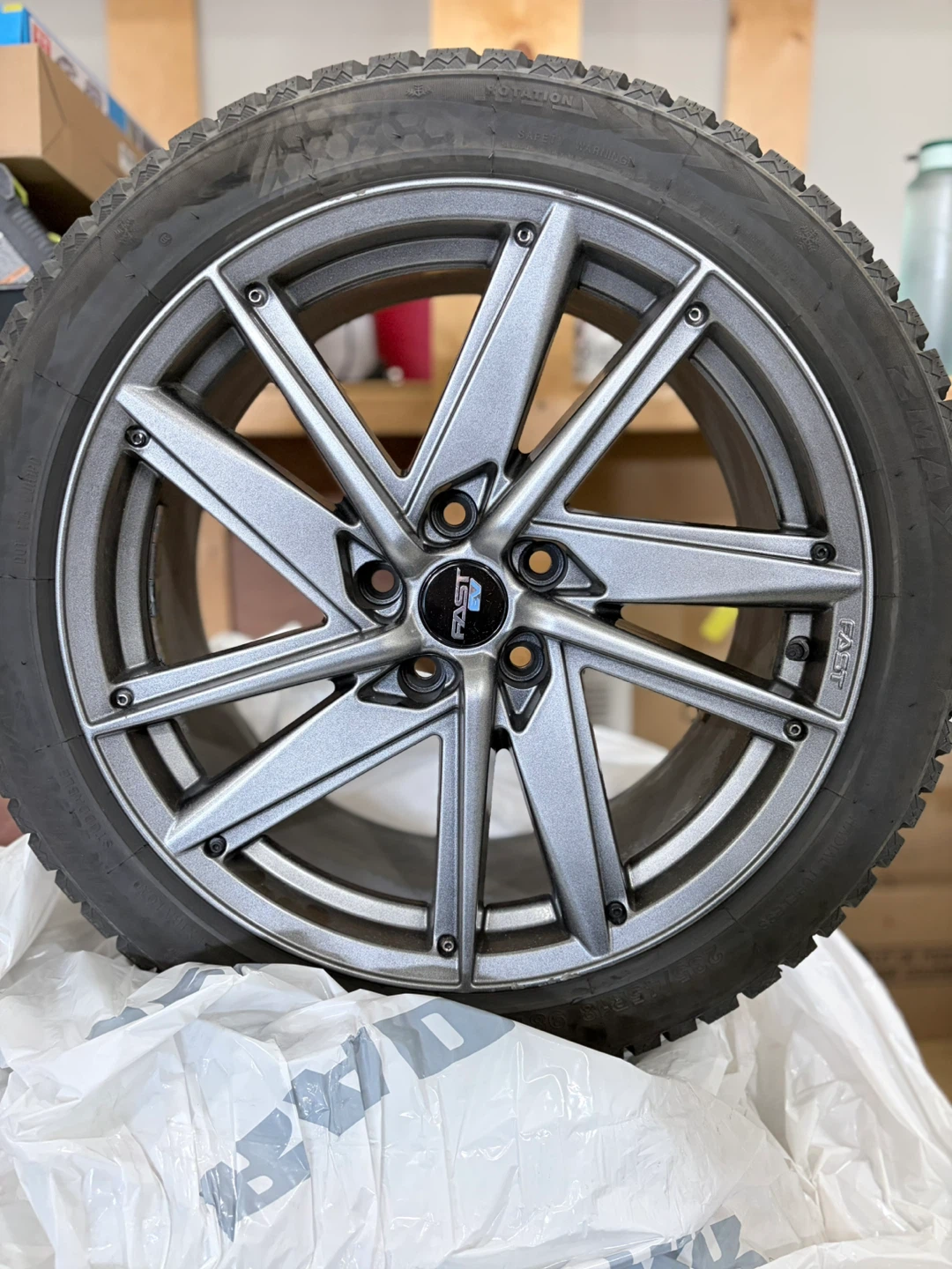FAST Wheels with Winter Tires - photo 2