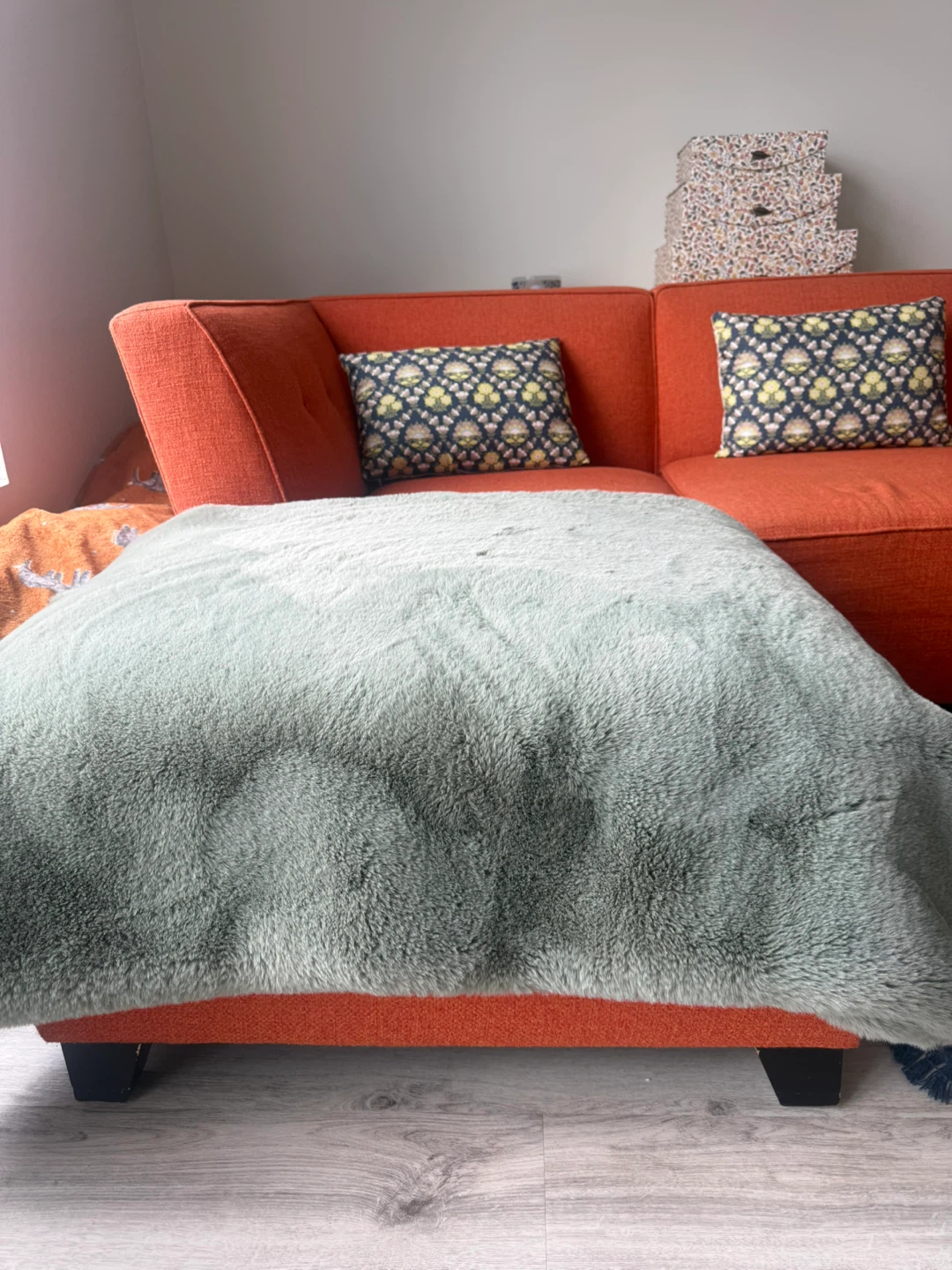 Cozy Faux Fur Throw Blanket