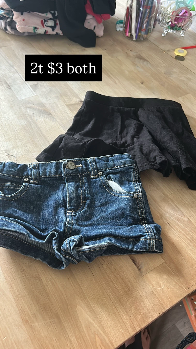 Toddler girl Pants and Shorts Bundle