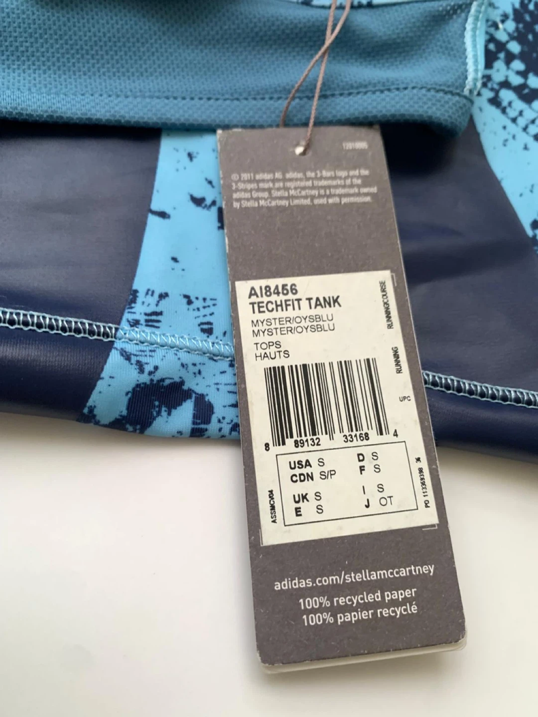 Women's Athletic Tank Top stella mccartney adidas - photo 2