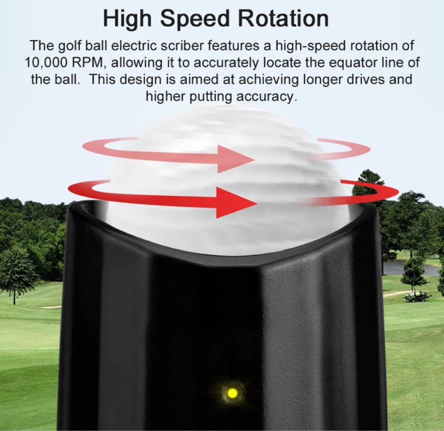 PGM Pro Golf Master Electric Ball Line Marker - photo 5