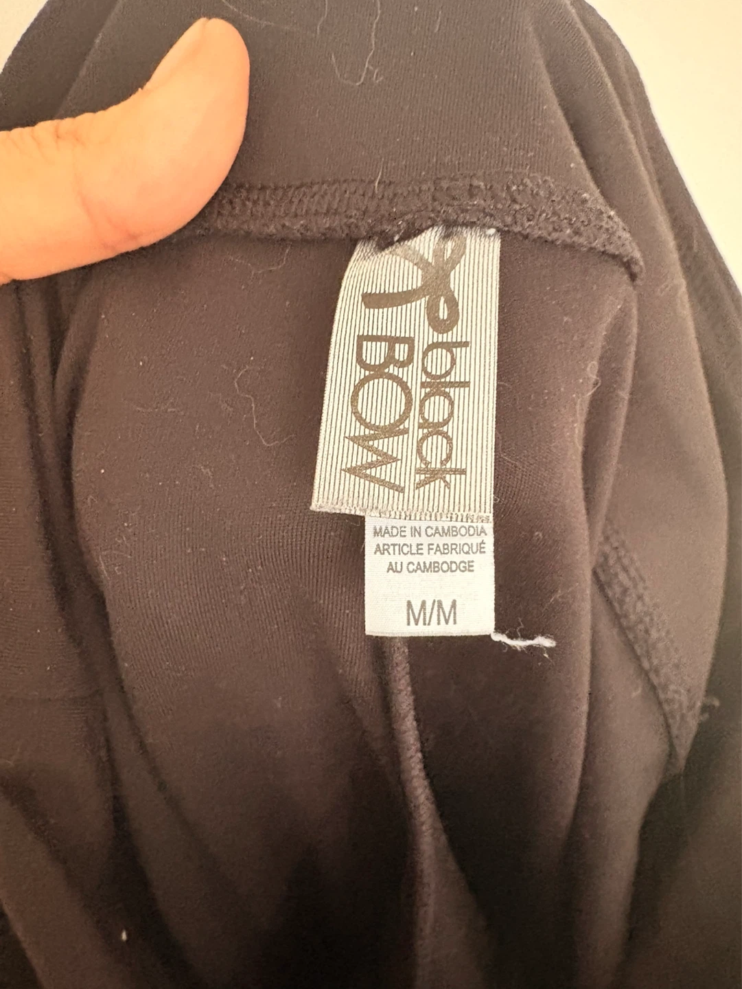 Black Bow Leggings M/M - photo 2
