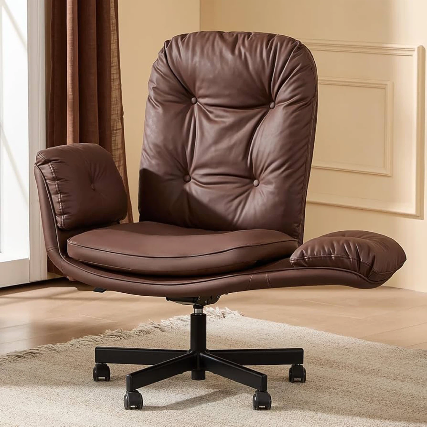 🔥 Criss Cross Executive Office Chair (400LB Capacity)
