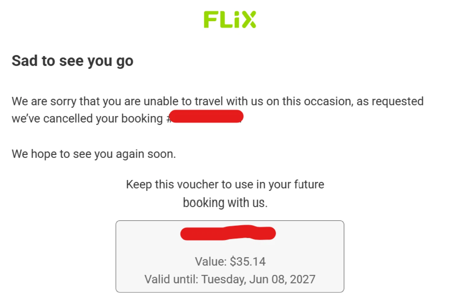 FlixBus Voucher
