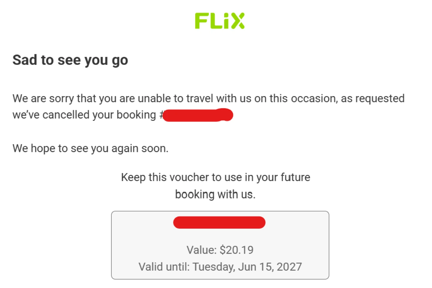 FlixBus Voucher - photo 2