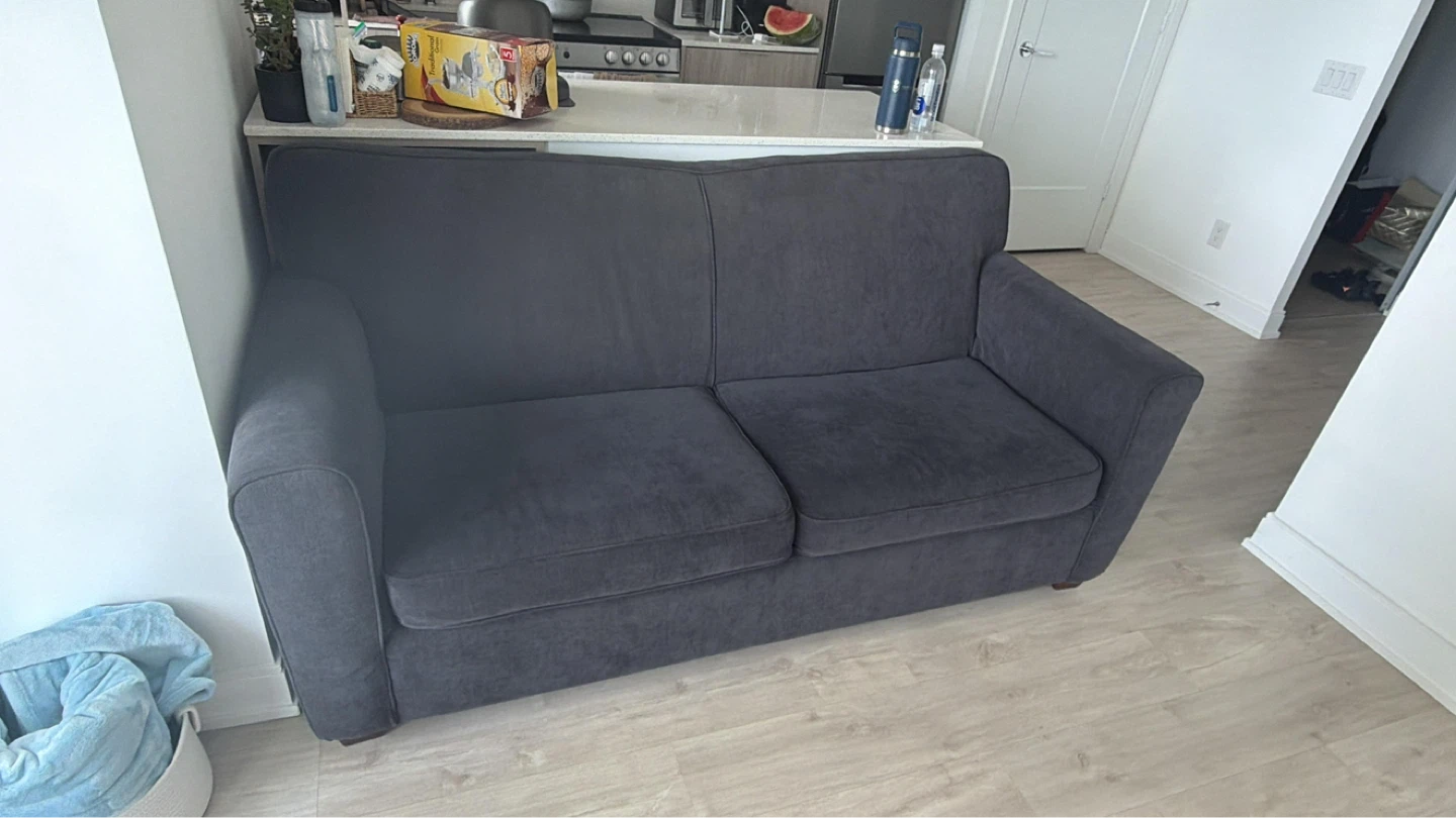 Dark Grey Sofa Bed - photo 3