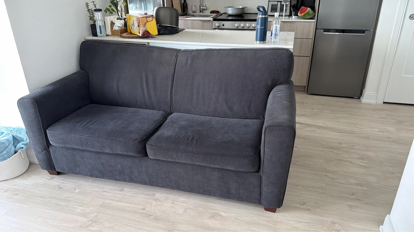 Dark Grey Sofa Bed - photo 4