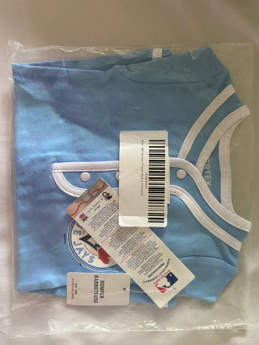 MLB Romper - Powder Blue (6-9 Months)