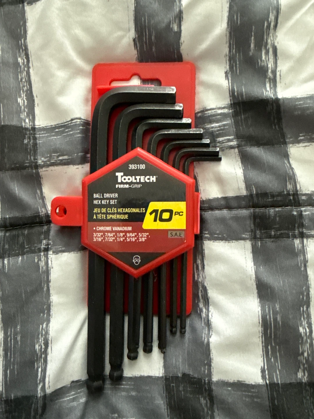 Tooltech 10-Piece Hex Key Set