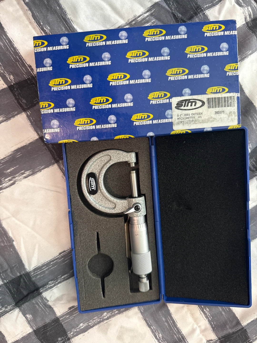 STM 0-1" Outside Micrometer
