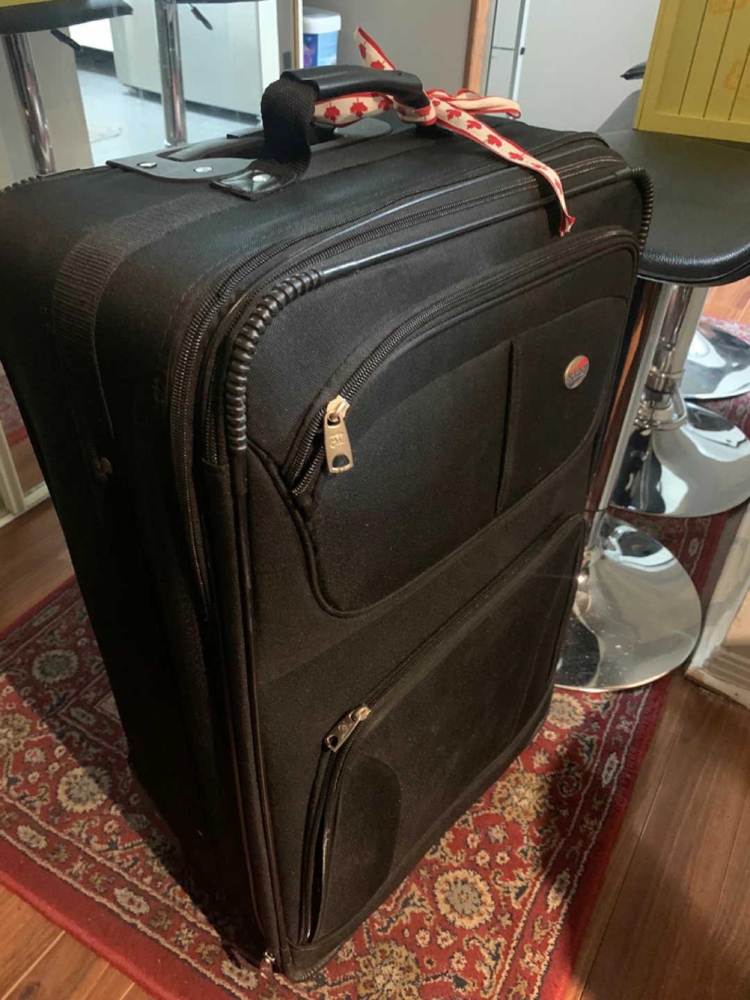 Black Delsey Suitcase