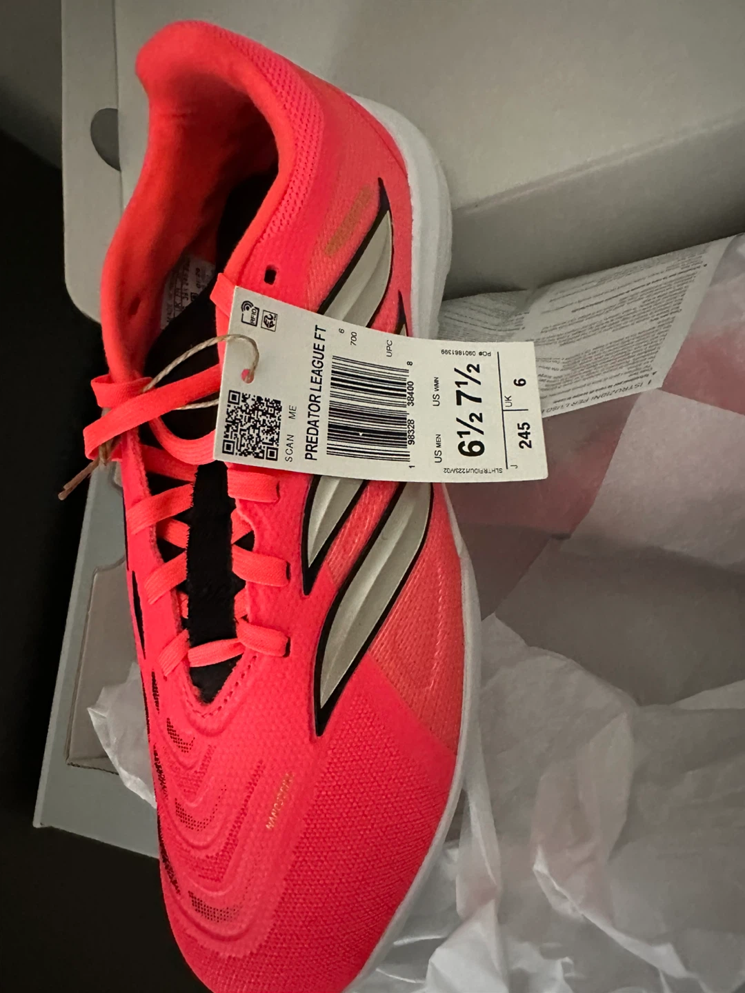 🔥Adidas Predator League Turf Soccer Cleats 7.5W/6.5M - photo 4